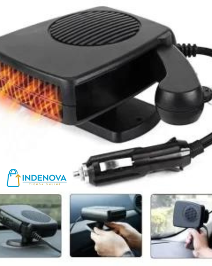 Calefactor Portátil para Auto 2 en 1.